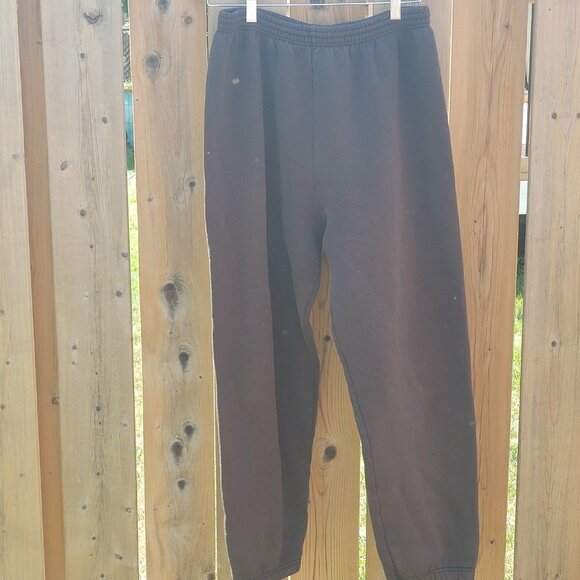 Vintage Fruit of the Loom Sweat Pants with Ankle Cuffs Men's Size Large - Picture 9 of 10